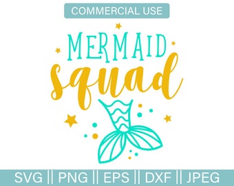Free Free 228 Mermaid Squad Svg SVG PNG EPS DXF File