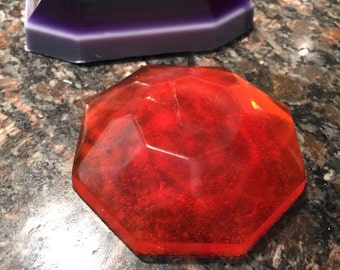 Pink grapefruit scented bar soap