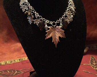 Autumn Leaves Necklace