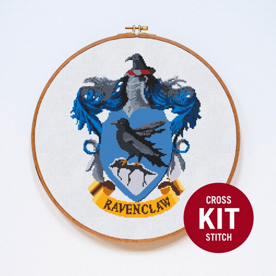 Ravenclaw Cross Stitch Kit Harry Potter Cross Stitch Kit