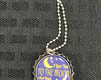 I Love You to the Moon and Back Necklace
