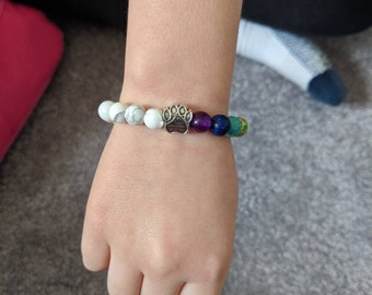 Kids size Paws for a cause bracelet