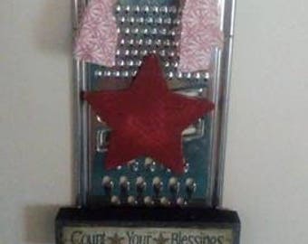 Vintage Grater Home Decor