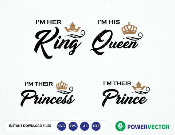 Free Free King Queen Prince Svg 791 SVG PNG EPS DXF File