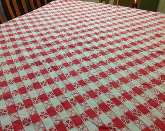 tablecloth linen striped