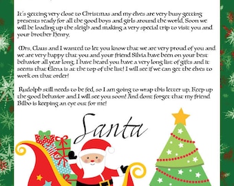Personalized Message from Santa
