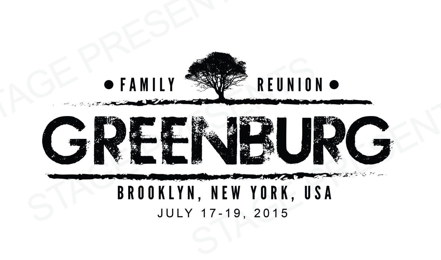 family reunion logo maker