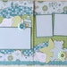 Sweet Baby Premade 2 Page 12x12 Scrapbook Layout
