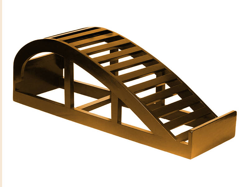 Back bending bench. Wooden yoga bench. Iyengar Yoga bench.