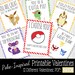 Pokemon Go Inspired Valentines, pokemon valentines, valentines day, instant download, pokemon download, pokemon valentine, pokemon go,