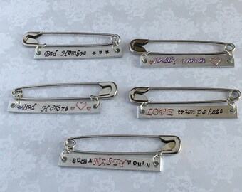Resistance Safety Pins