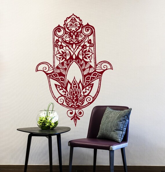  Hamsa  Wall  Decal Vinyl Sticker Decals Home  Decor  Hamsa  Hand