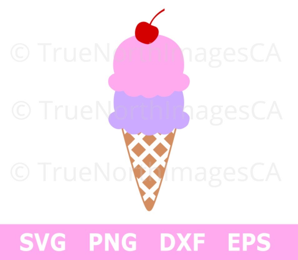 Download Ice Cream Cone SVG / Ice Cream SVG / Ice Cream Clipart / Ice