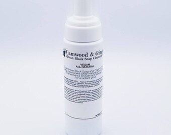 Camwood and Ginger Foaming African Black Soap Cleanser
