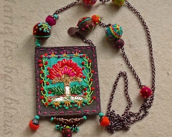 The embroideries amulet