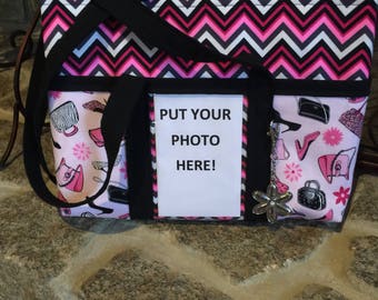 7 pocket tote purse