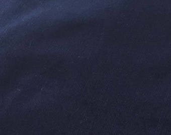 SALE Navy Featherwale Corduroy Fabric -- 58" Wide