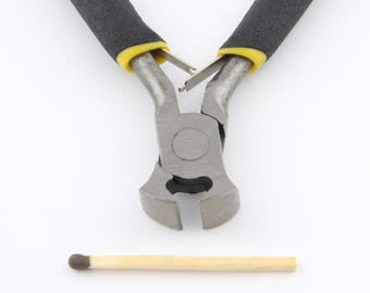 End Cutting Pliers*Nippers*Wire Cutting Jewellery Tool*Thread Cutter*Clippers. Cushioned grip, Spring loaded handle. UK