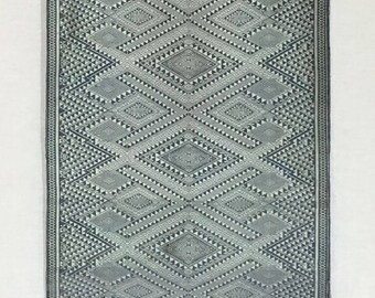 Handwoven Laos Silk Weaving, Runner, Hanging