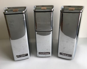 Lincoln Beautyware Metal Canister Set