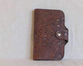 Handmade leather wallet / clutch purse