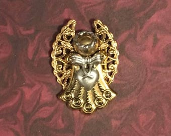 Guardian Angel Pin, Angel Pin Brooch,Angel Jewelry, Religious Gift, Gift for Mom, Birthday Gift, Christmas Gift, Get Well Gift, Gift for Her
