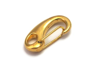 Hook brass 21x11mm