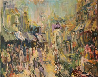 Oil Painting Urban Landscape