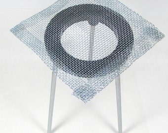 Metal Solder stand with high heat mash top. Torch enameling, soldering. Lets you heat from the bottom
