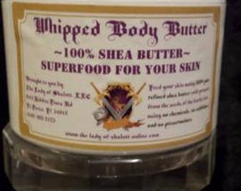 100% Whipped Shea Body Butter