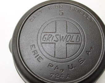 Griswold #5 Cast Iron Pan