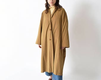 Escada Butterscotch Duster Coat Vintage Oversized Duster Jacket Minimal XS S M L