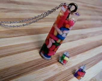 Sprinkles Necklace & Earrings