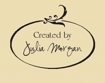 Custom Created By Julia Morgan - Bear Rubber Stamps Design R024