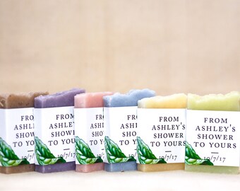 35 Bridal party personalized favor bridesmaid gift bridal shower favors wedding soap favors guest soap mini soap shower favors bridal shower