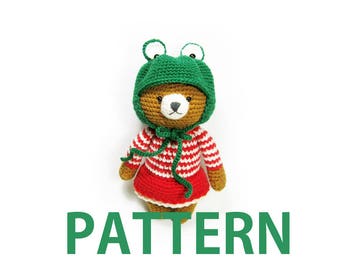 Amigurumi Crochet Pattern-bear