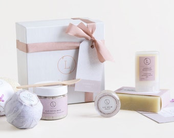 Natural gift set with Bath Bomb, Co worker gift, Gift with Bath Bomb, bath fizzy, gift for mom, Bath Bomb, Valentines day gift, mom gifts