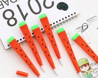 Watermelon gel pen - 4 pcs