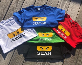 Ninjago Inspired Shirts