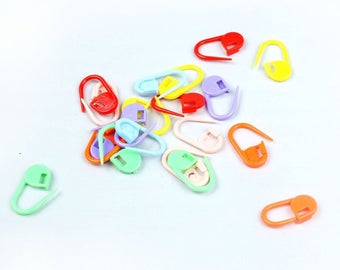 20pcs Knitting Crochet locking stitch markers