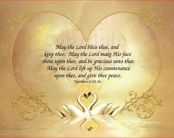 May The Lord Bless Thee - Art Id - SWL_01
