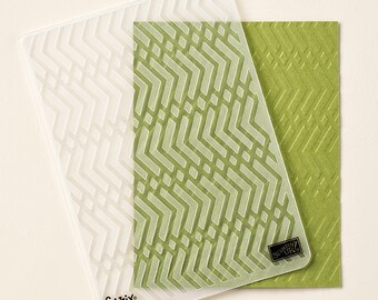 Embossing Folder - Zig Zag pattern - Stampin' Up!