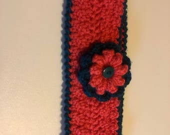 Flowered Ear Warmer