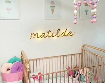 Purple, Pink, White and Gold Felt Ball Mobile
