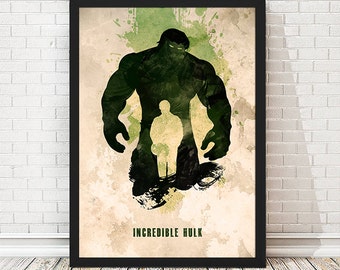 Hulk poster | Etsy