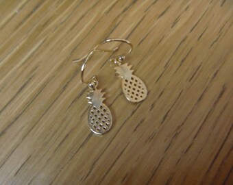 Golden delicious pineapple earrings