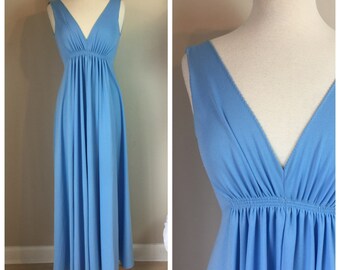 Vintage 70's Maxi Gown Dress