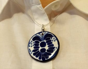 Mexican talavera necklace