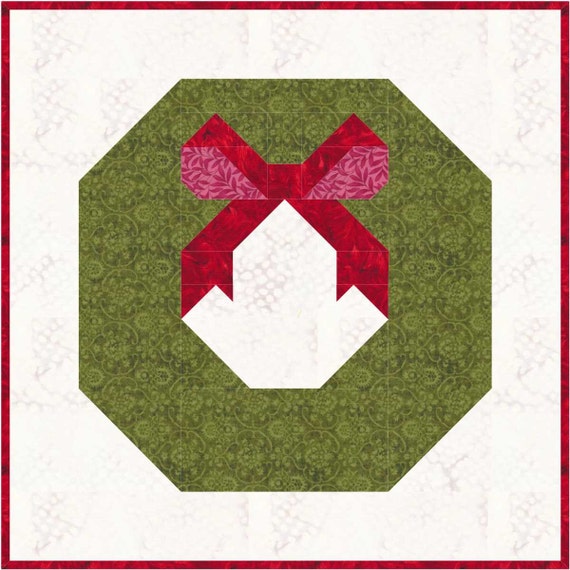 christmas-wreath-quilt-block-pattern-pdf-instant-download