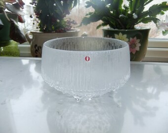 Vintage Iittala Ultima Thule bowl - Tapio Wirkkala - Made in Finland - 1960s